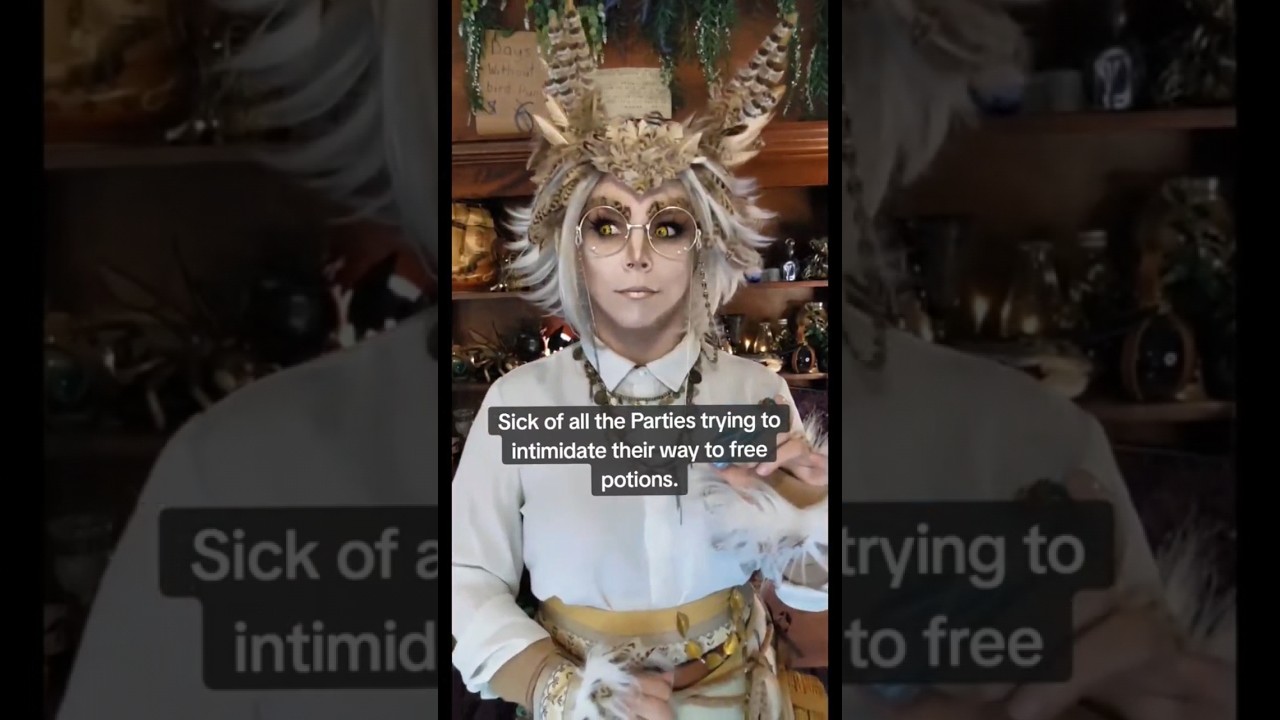 When you can't intimidate the NPC shopkeep