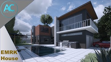 EMRK House | Complete Step By Step Project | Revit and Twinmotion Tutorial
