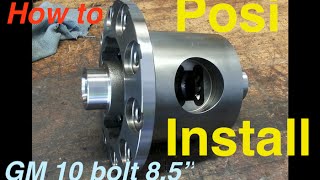 GM 10 Bolt 8.5' Posi Install 'How To' Chevy C10 Truck  Eaton Truetrac