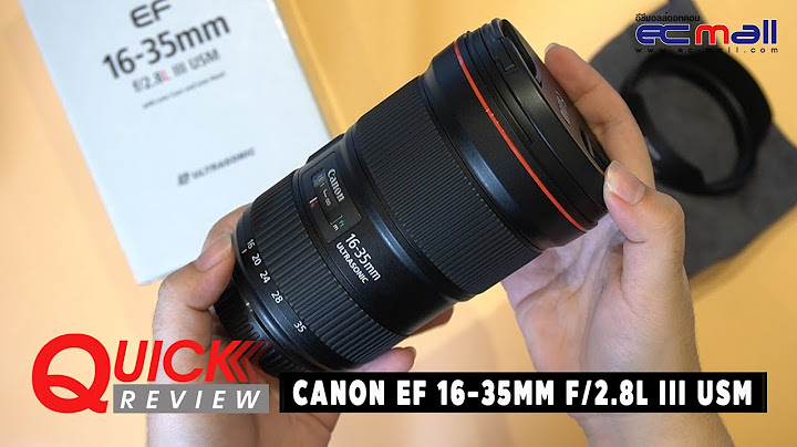 Canon lens ef 16-35mm f 2.8l ii ม อสอง