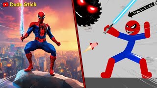 20 Min Best Falls I Stickman Dismounting funny moments