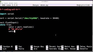 Python ile Arduino Seri Haberleşmesi - 5. Kısım