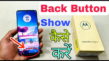 Moto Edge 40 Neo Back Button Settings | Moto Edge 40 Neo Back Button Kaise Lagaye | Back Button Show