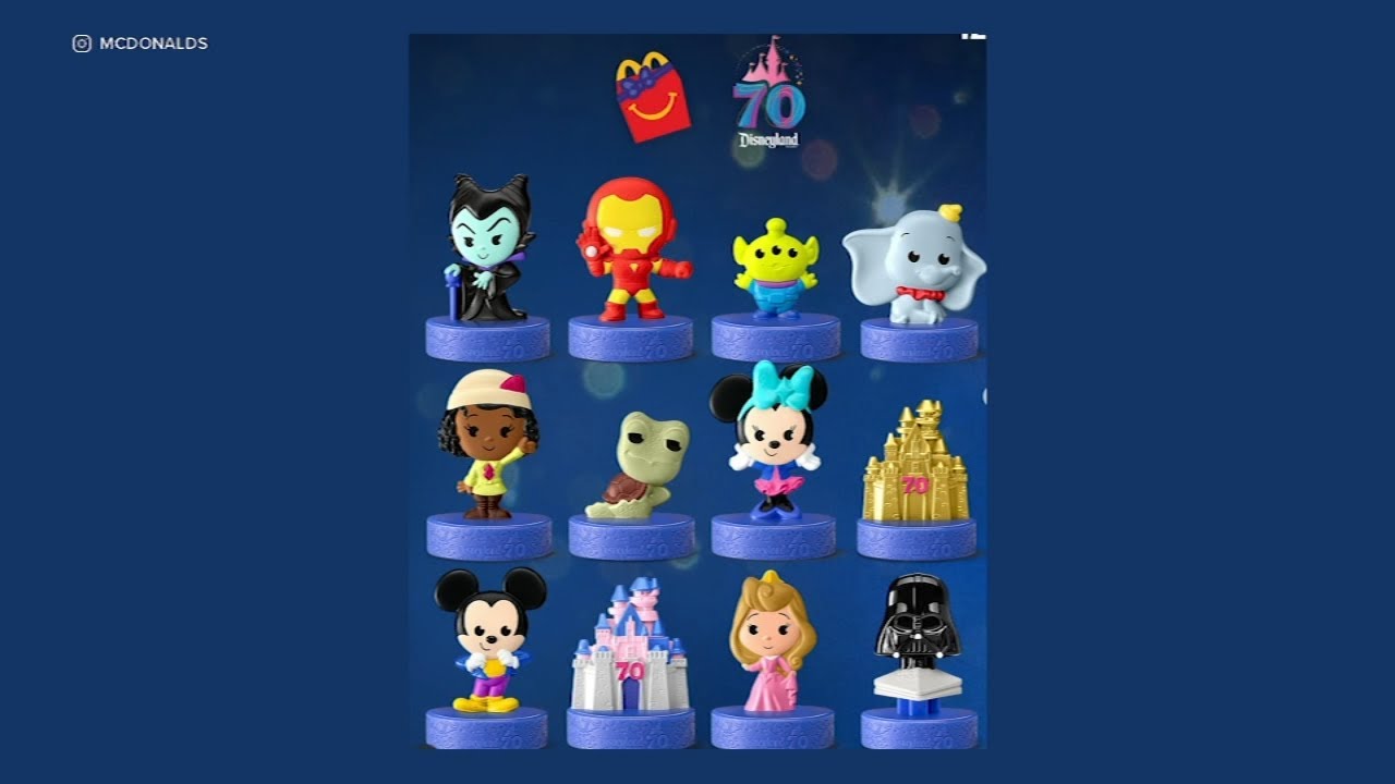 Disney, McDonald's celebrate Disneyland's 70th anniversary with 70