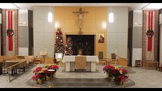 St. Pius X Sunday Mass, 9 AM, 1-4-26