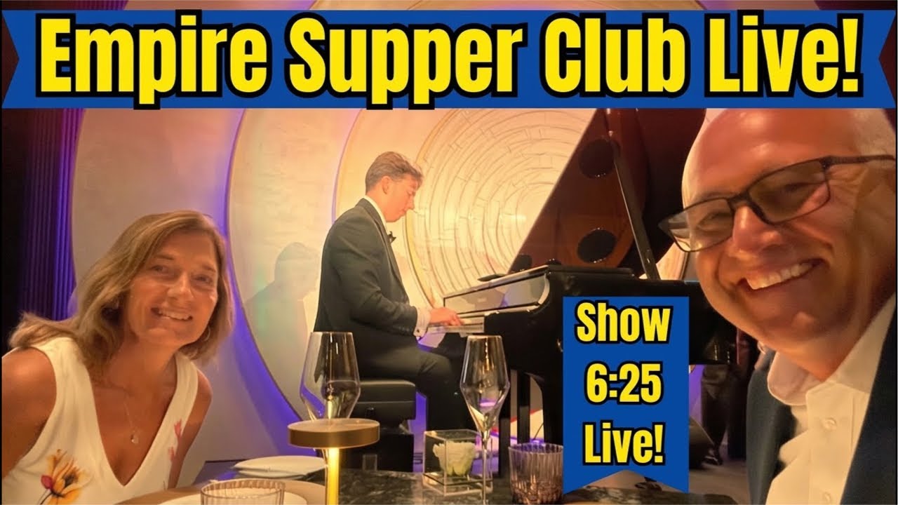 Live from Empire Supper Club: 1920s Glamour on Icon of the Seas!