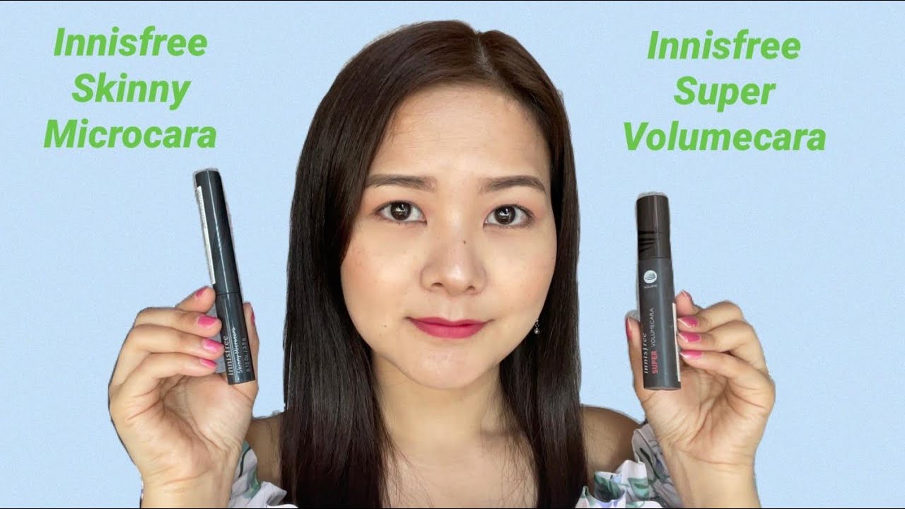 Innisfree Mascara Skinny Microcara and Super Volumecara YouTube
