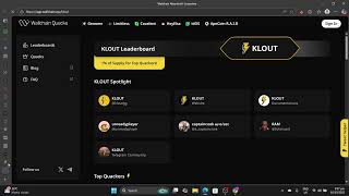 Wallchain Airdrop - Don't Miss The Huge KLOUT Airdrop