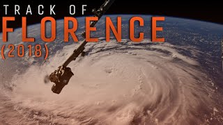 Track of Hurricane Florence (2018)