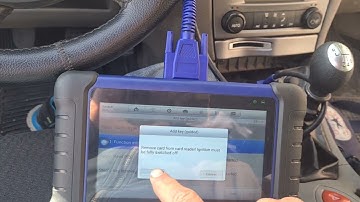 Programmation de la nouvelle carte Renault Laguna-AUTEL 508 Programming the new Renault Laguna card