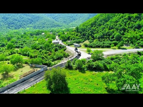 Qaxda Aşağı Malax-Qaçqaçay-Armudlu avtomobil yolları yenidən qurulur