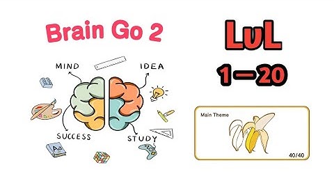Brain Go 2: Main Theme level 1 to 20 |Afridi Falcon|