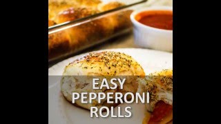 Easy Pepperoni Rolls