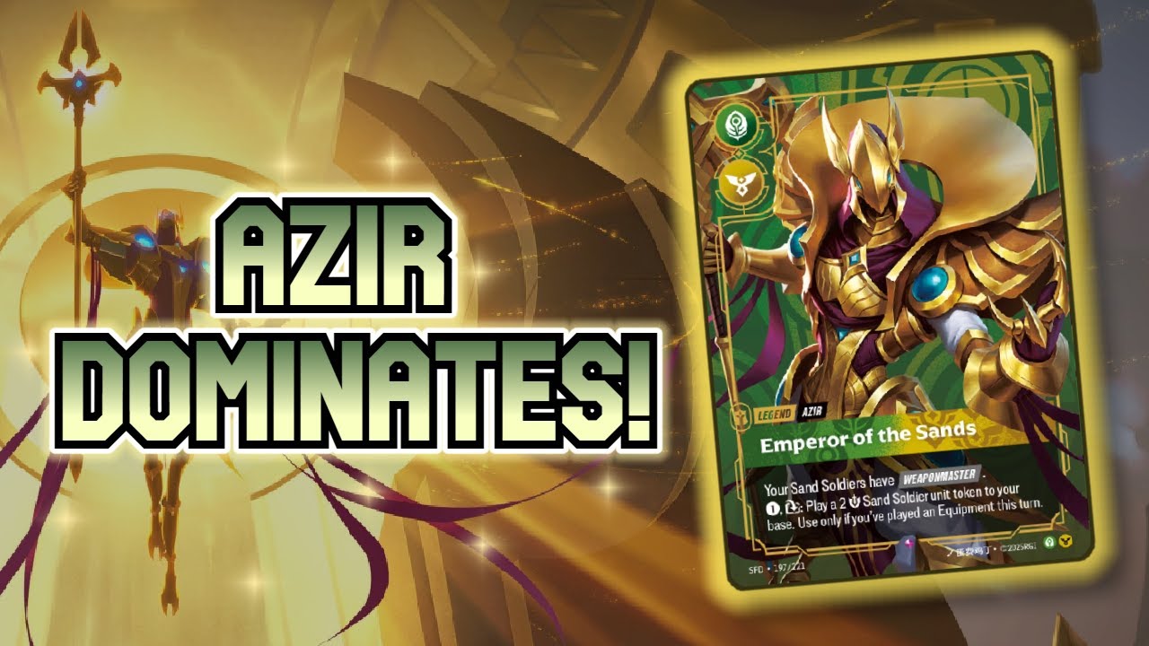 AZIR Riftbound Spiritforged Deck