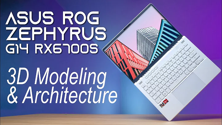 아수스 ROG Zephyrus G14으로 3D 모델링과 건축하기 // AMD Ryzen 9 6900HS + RX6700S
