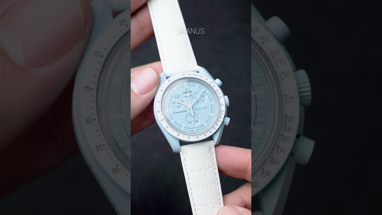 MoonSwatch Uranus perfect watch strap combo 