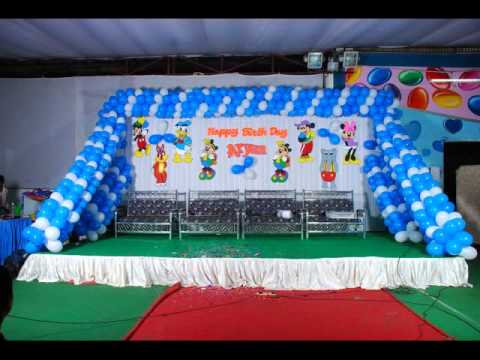 birthday  party  stage  decorations  banjarahills YouTube