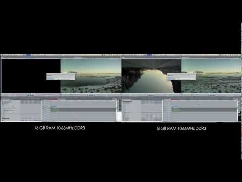16GB ram vs 8GB ram MAC (noob test)