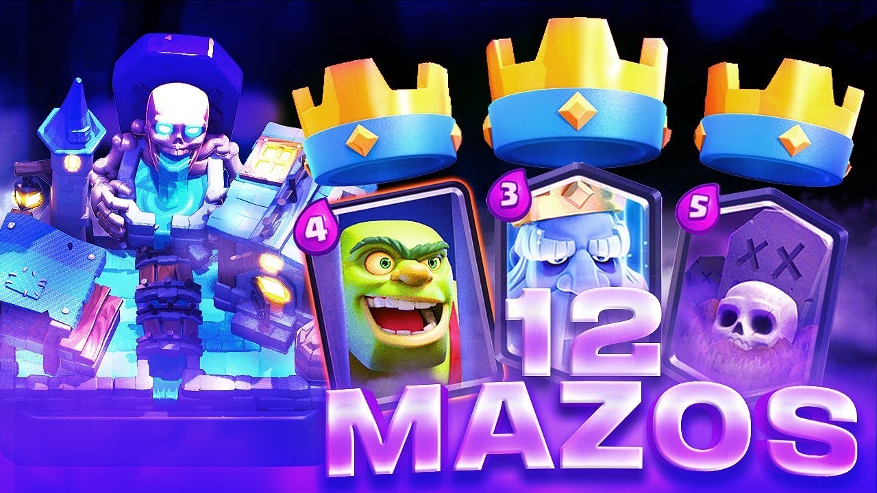 3 MEJORES MAZOS PARA ARENA 12 CON PEKKA EN CLASH ROYALE - YouTube