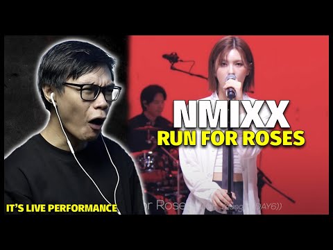 FINALLY!! | NMIXX - “Run For Roses (With. Young K (DAY6))" It's Live Band Performance Reaction