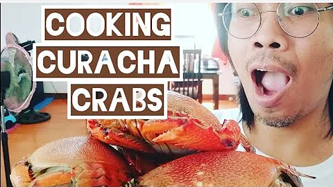 How to cook CURACHA or Red Frog Crab