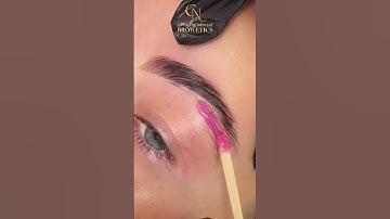 Brow Waxing Brow Lamination Tip #brows #browlamination #browwax #browcourse