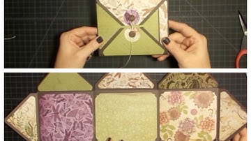 Envelope Explosion Mini Album Using the Envelope Punch Board