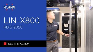 LIN-X800 Lateral Opening Door System by Sugatsune America 1,077 views 1 year ago 1 minute