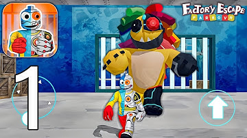Factory Escape Parkour - Gameplay Walkthrough Part 1 (Android, iOS)