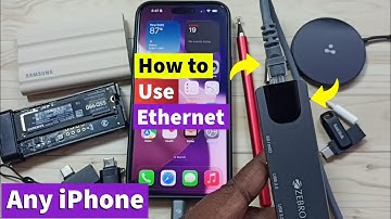 How to Use Ethernet on iPhone 2025