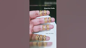 Jewellery Designerjewellry Goldjewellry Goldchalla Sheetnetchalla Goldlover 