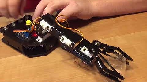 Sunfounder arduino Robot Arm
