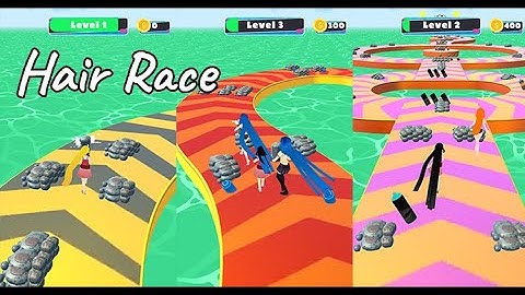 Hair Race 3D - full Unity Game Project