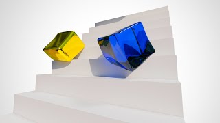 Softbody Cube Race - Softbody RACE Animation!