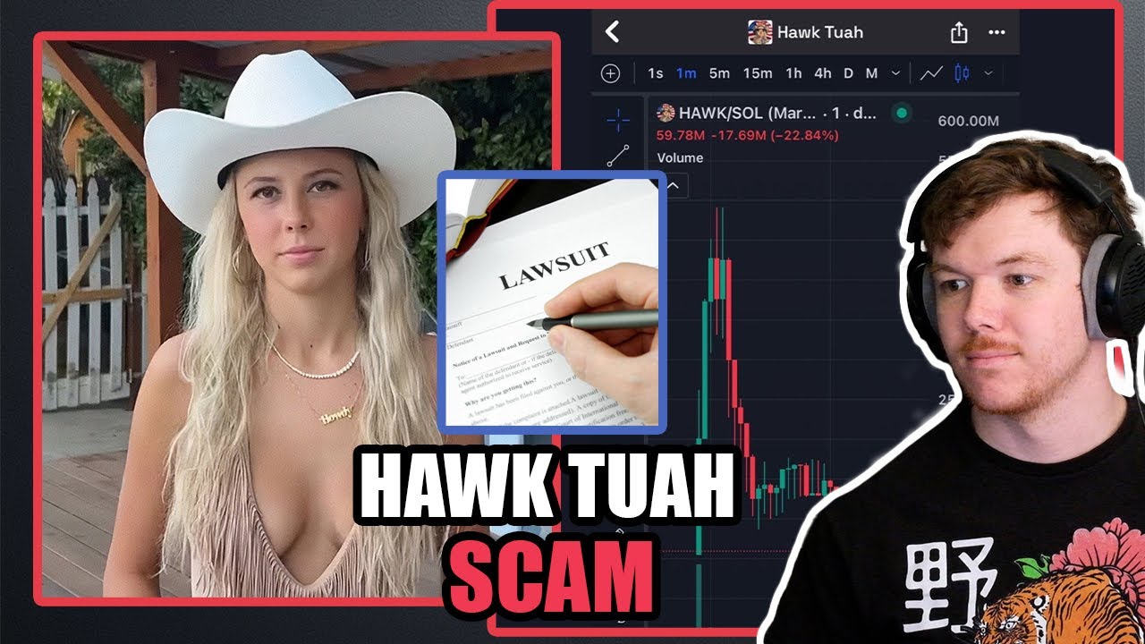 Hawk Tuah Meme Coin Scam In BIG Trouble | $HAWK Meme Coin Crash ...