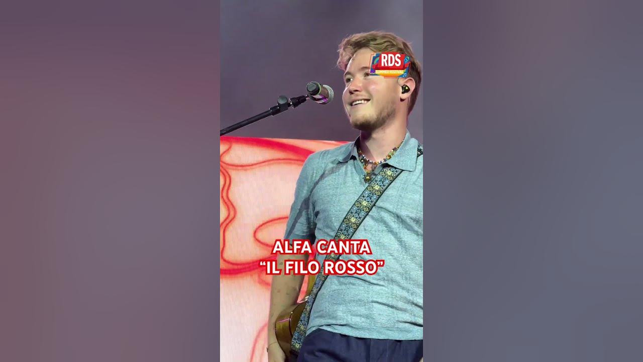 Alfa canta live “Il Filo Rosso” Alfa canta live “Il Filo Rosso”