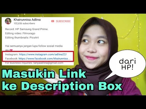 Video: Cara Masukin Linknya