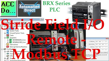 BRX Do-More PLC to Stride Modbus TCP Remote IO
