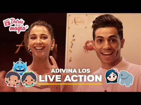 ¡Adivina los Live Action con Mena Massoud y Naomi Scott!