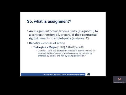 Video: Ano ang Notice of Assignment of Debt?