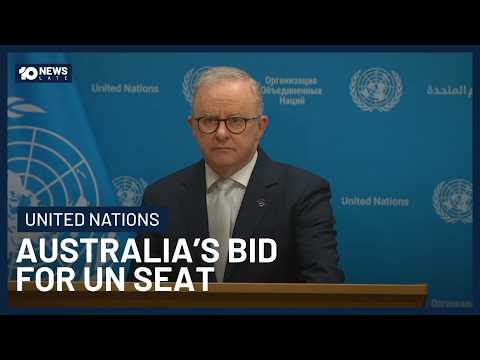 Anthony Albanese Prepares To Meet With World Leaders Ahead Of UN General Assembly | 10 News