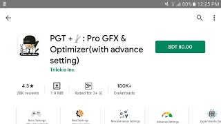 Download PGT+ Gfx tool....NEW UPDATE 18.5 check the description box😘 screenshot 5