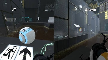Portal 2 Co-op: Incomplete splitscreen series: part 3