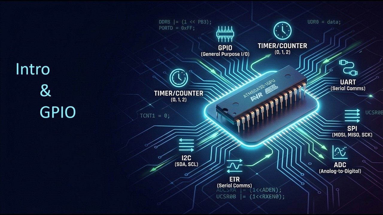 Section 1 introduction and GPIO - Part 2 - YouTube