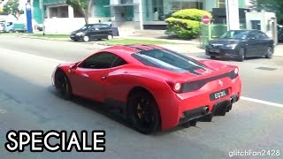 2x ferrari 458 speciale & f430 - cruise by