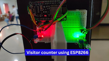 Visitor counter using ESP8266 || visitor counter using Arduino and IR sensor.