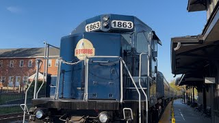 60 FPS Gettysburg Railway Train Ride 2025