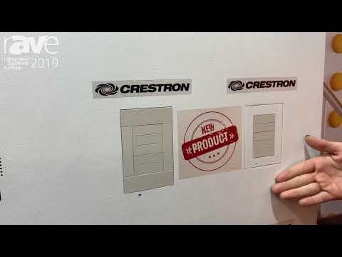 ISE 2019: Wall Smart Talks Crestron Horizon Keypad Wall Mounts