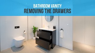 Bathroom Vanity: Remove the Drawers screenshot 1