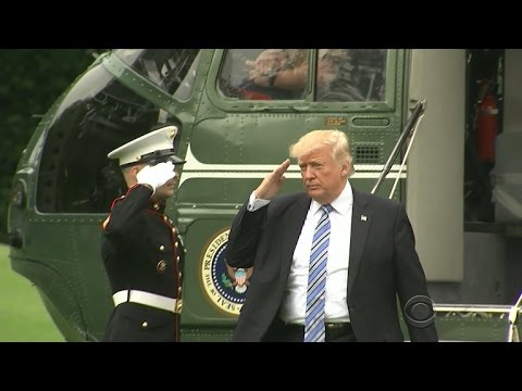 Trump reacts to